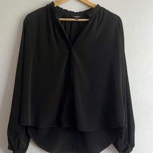 Express Button Down Blouse